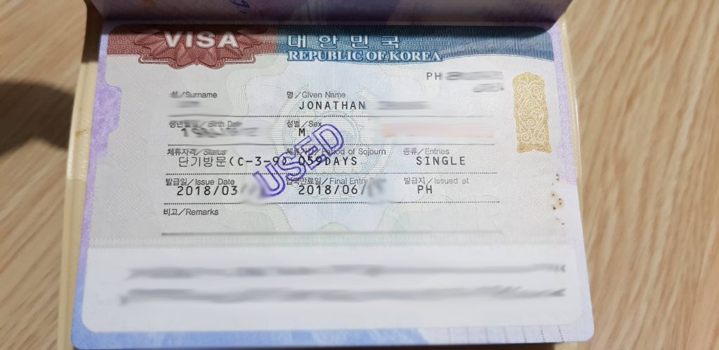 APPROVED KOREAN VISA, TEAM UY TRAVELS